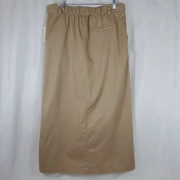 Women's Utility Maxi Skirt - A New Day™ ~ Tan - Picture 11 of 16